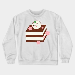 Cat Tiramisu Crewneck Sweatshirt